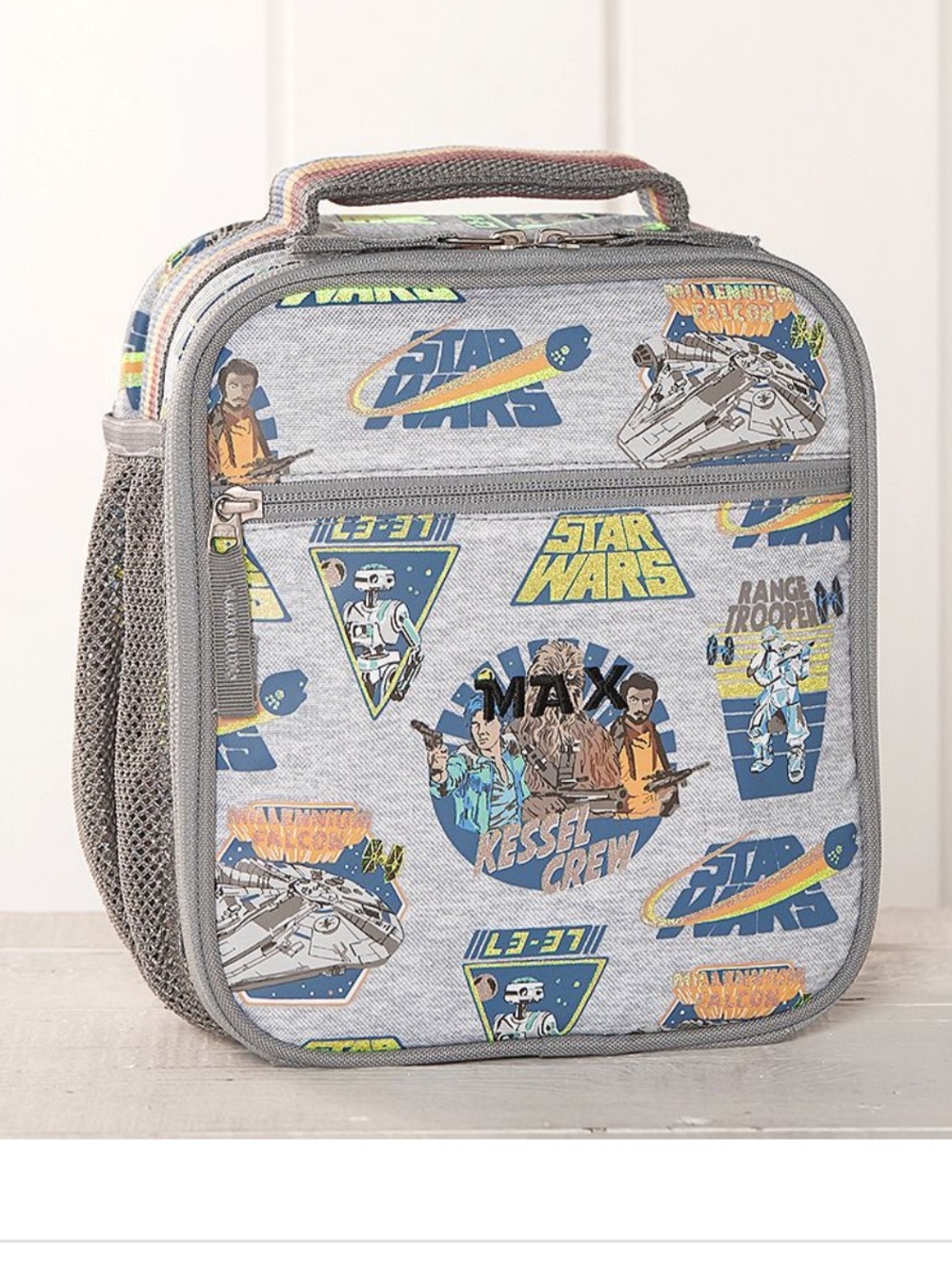Pottery Barn Solo: A Star Wars Story Glow-in-the-Dark Lunch Box NWT
